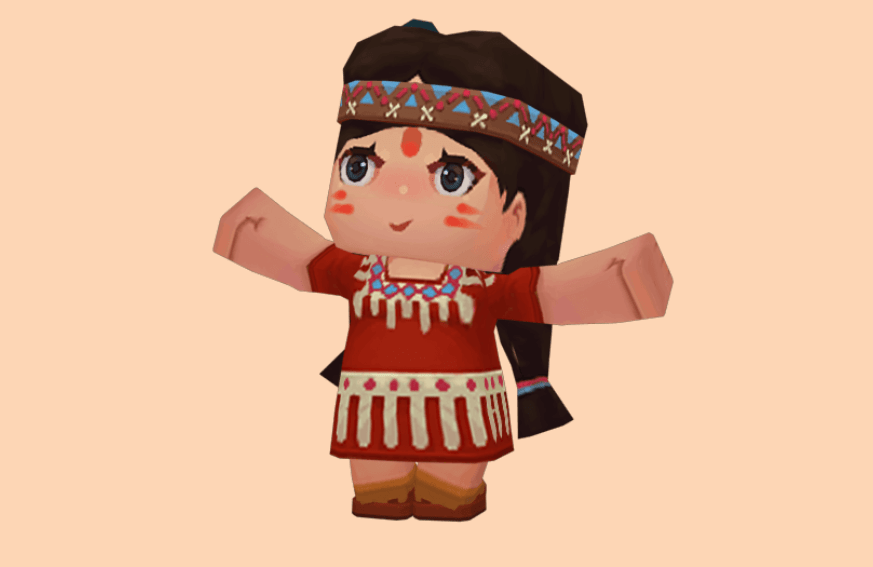 迷你世界原始部落中女性角色也不容小觑喜欢创造她必不可少