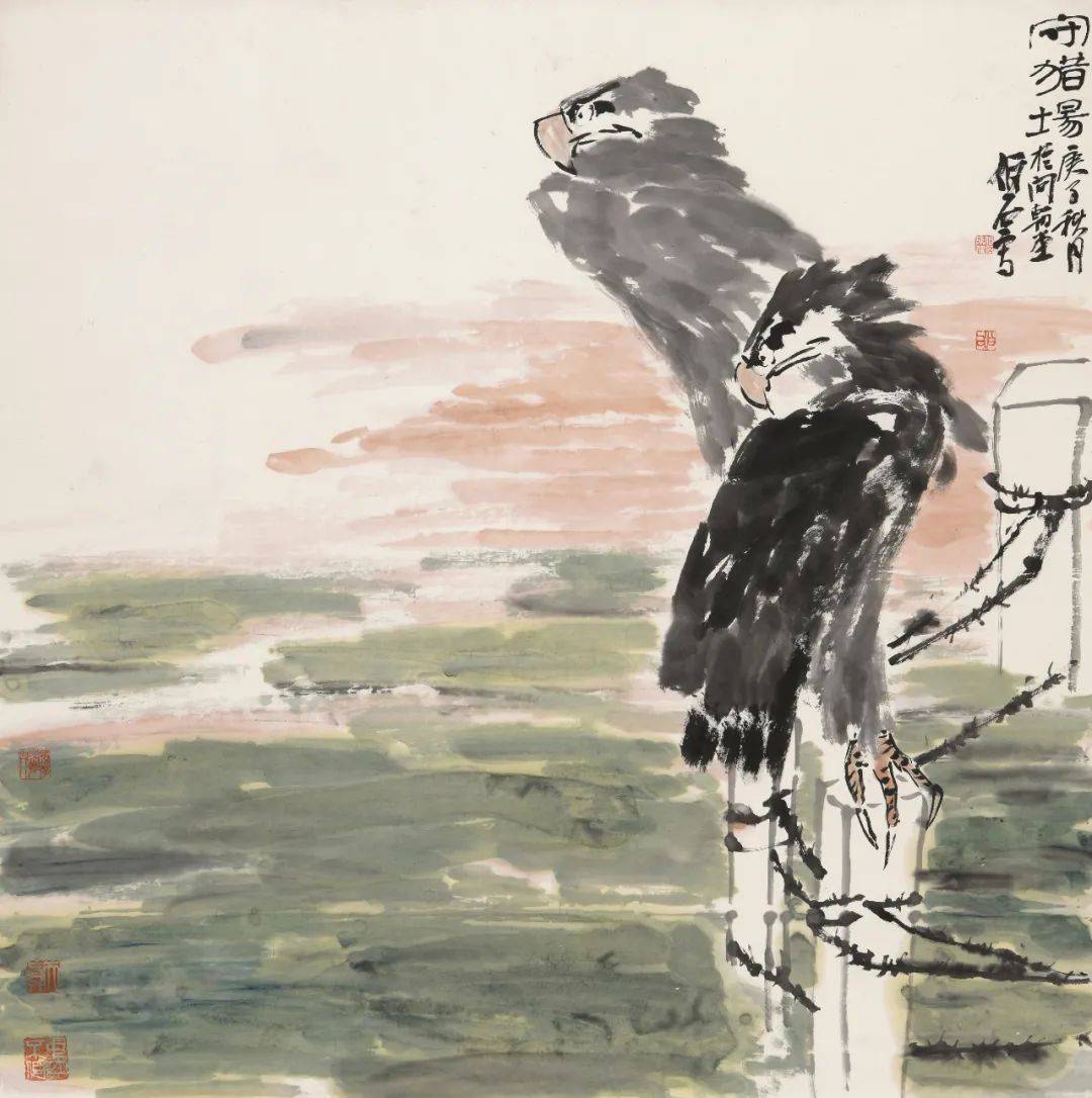 海德恕绘画作品展在荣宝斋呼和浩特展出含全部作品