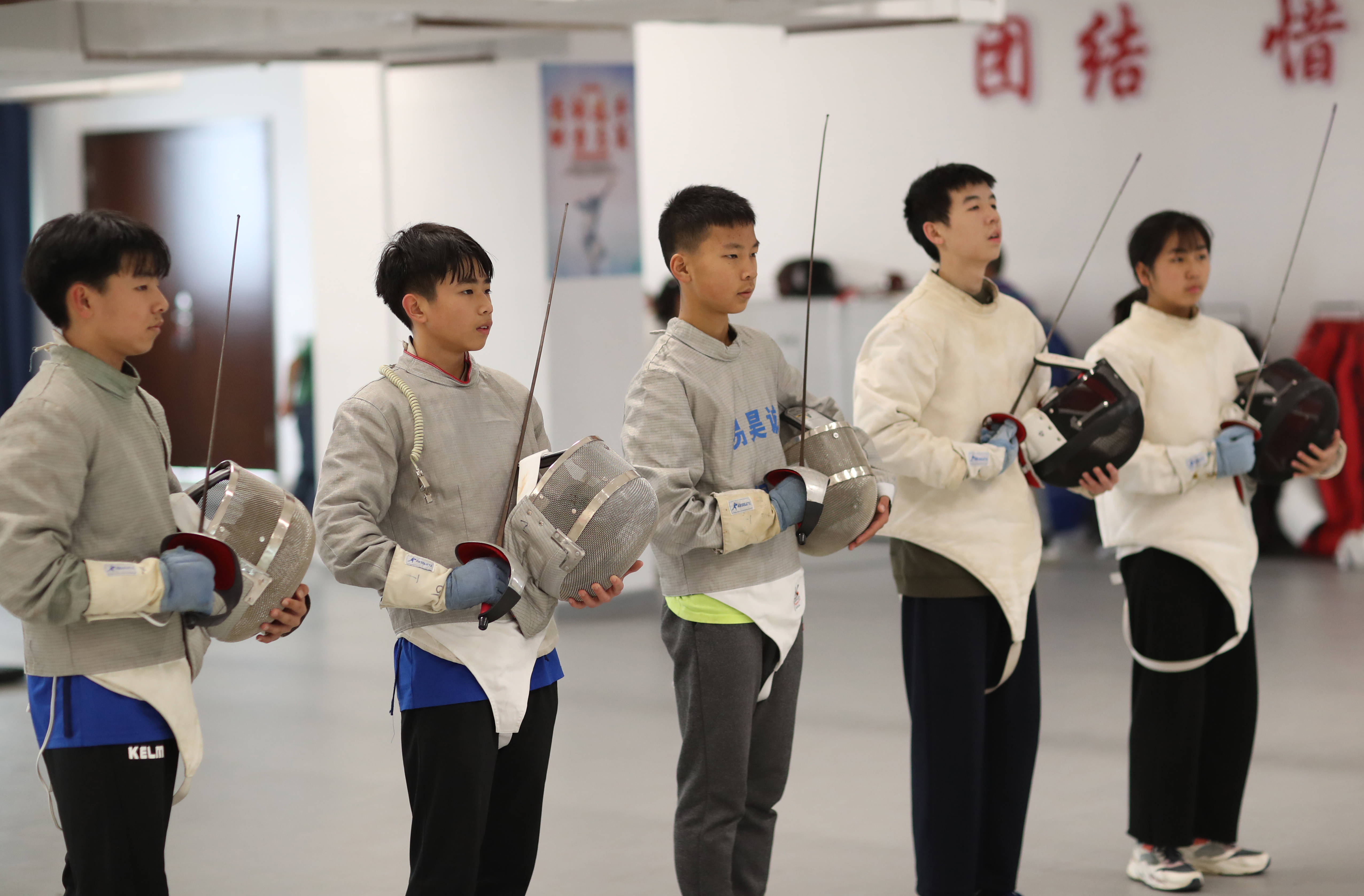 全民健身贵州玉屏青少年击剑运动方兴未艾