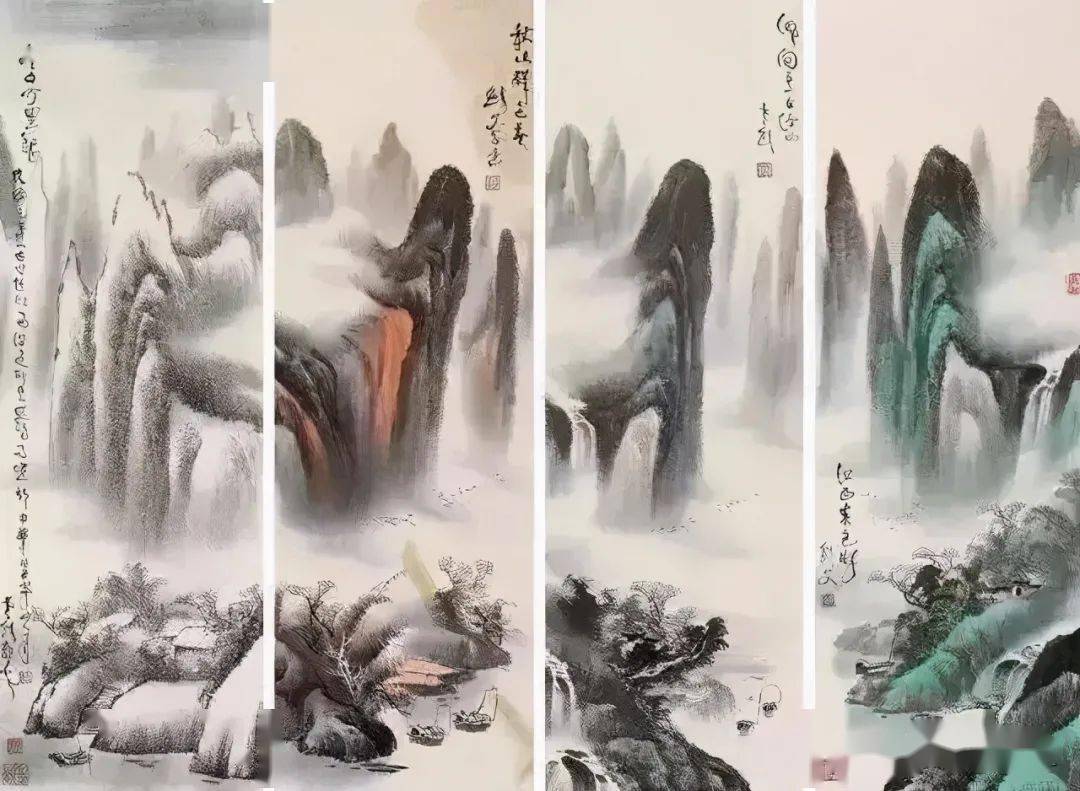 岭南画派三位创始人图片