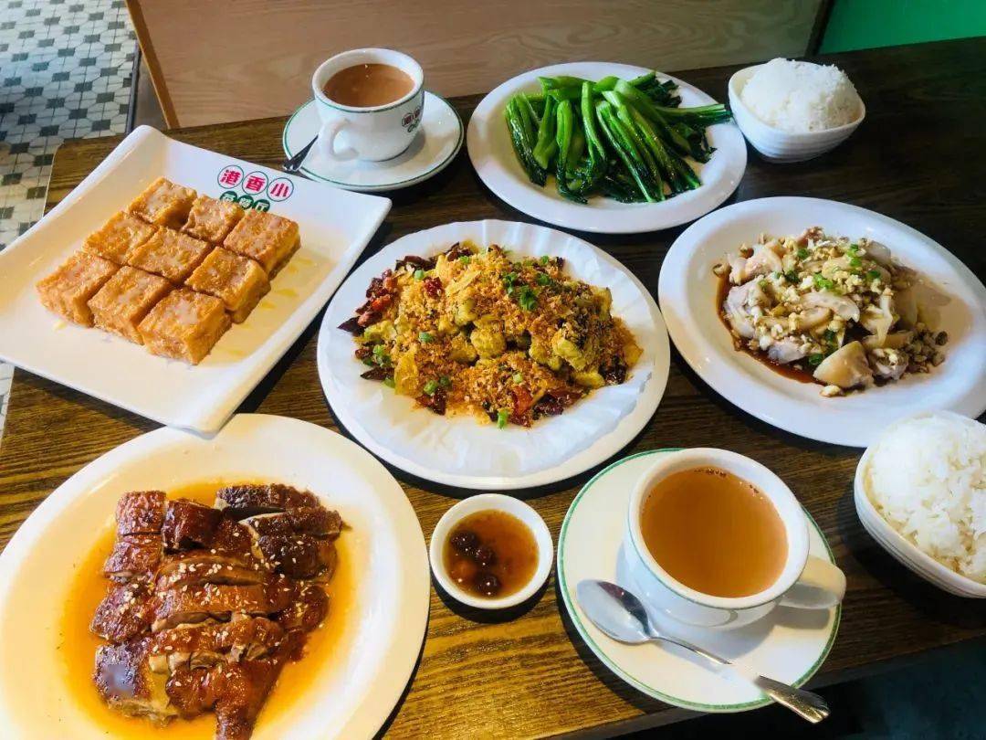 小香港笋岗街无需预约地道港餐99元抢门市价232元港式双人餐港味烧鸭