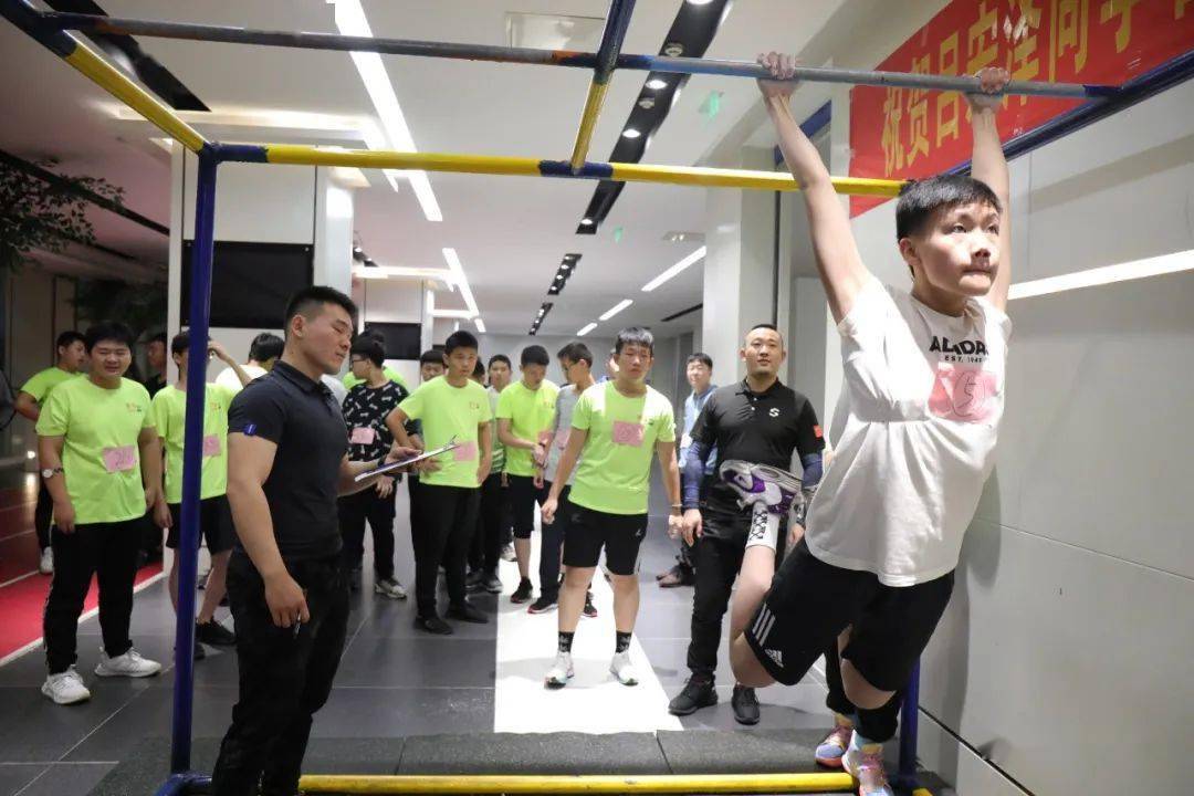 庆华健身沂州店体能培训班比武大赛圆满收官