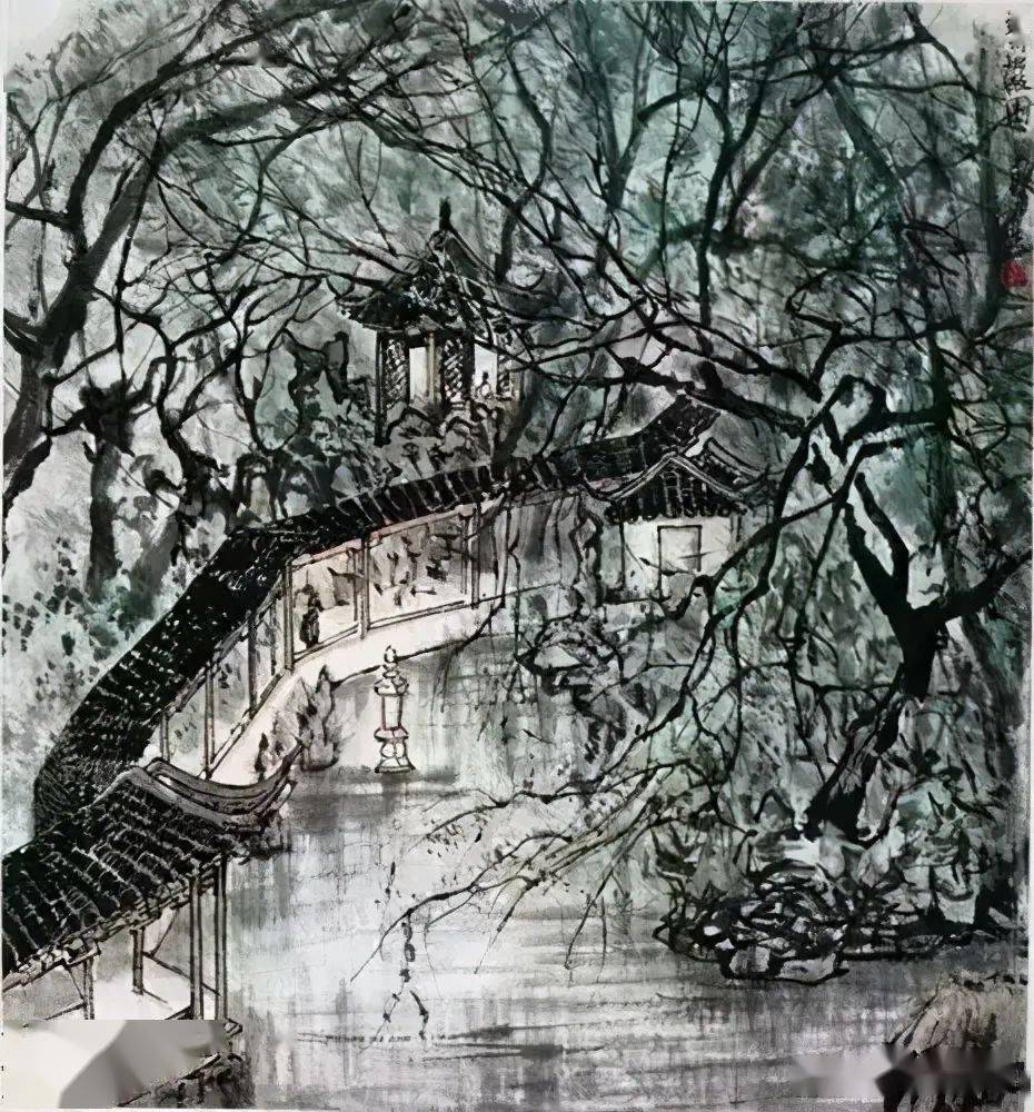 李可染写生集浸润灵魂