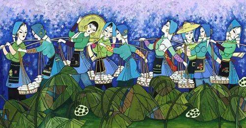 宁品读走进新时代的西郊农民画