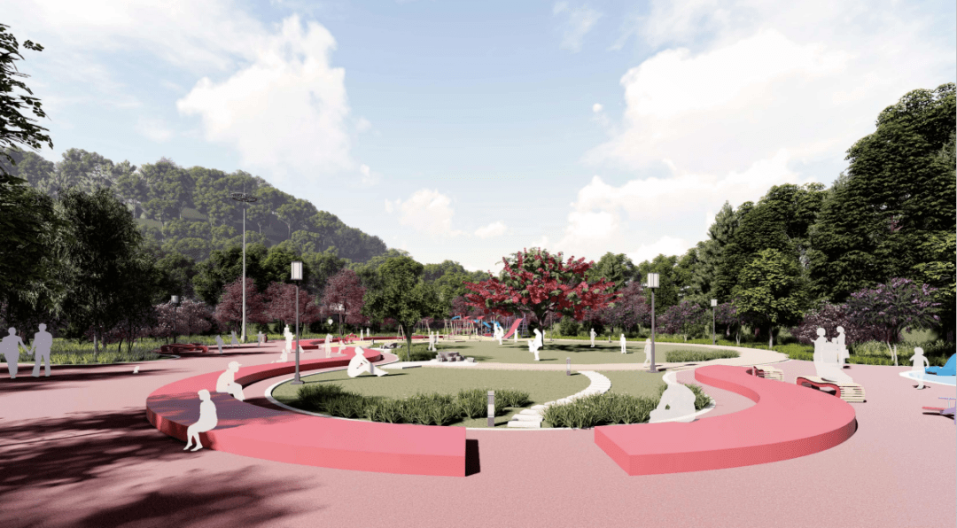 藤县田寮公园今天奠基期待早日建成