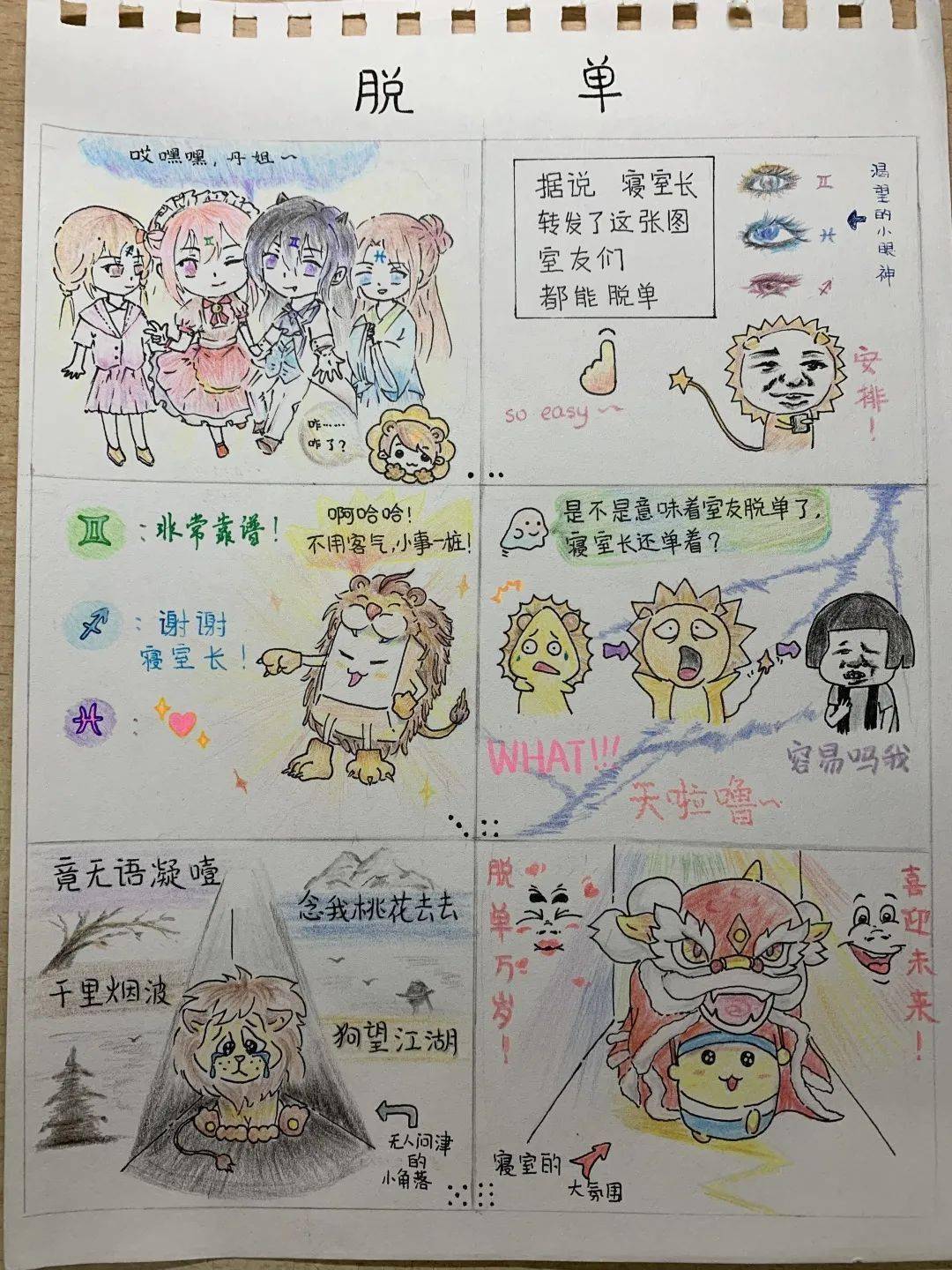 青春獻禮黨代會農學院開展時間定格心理漫畫大賽含評獎結果