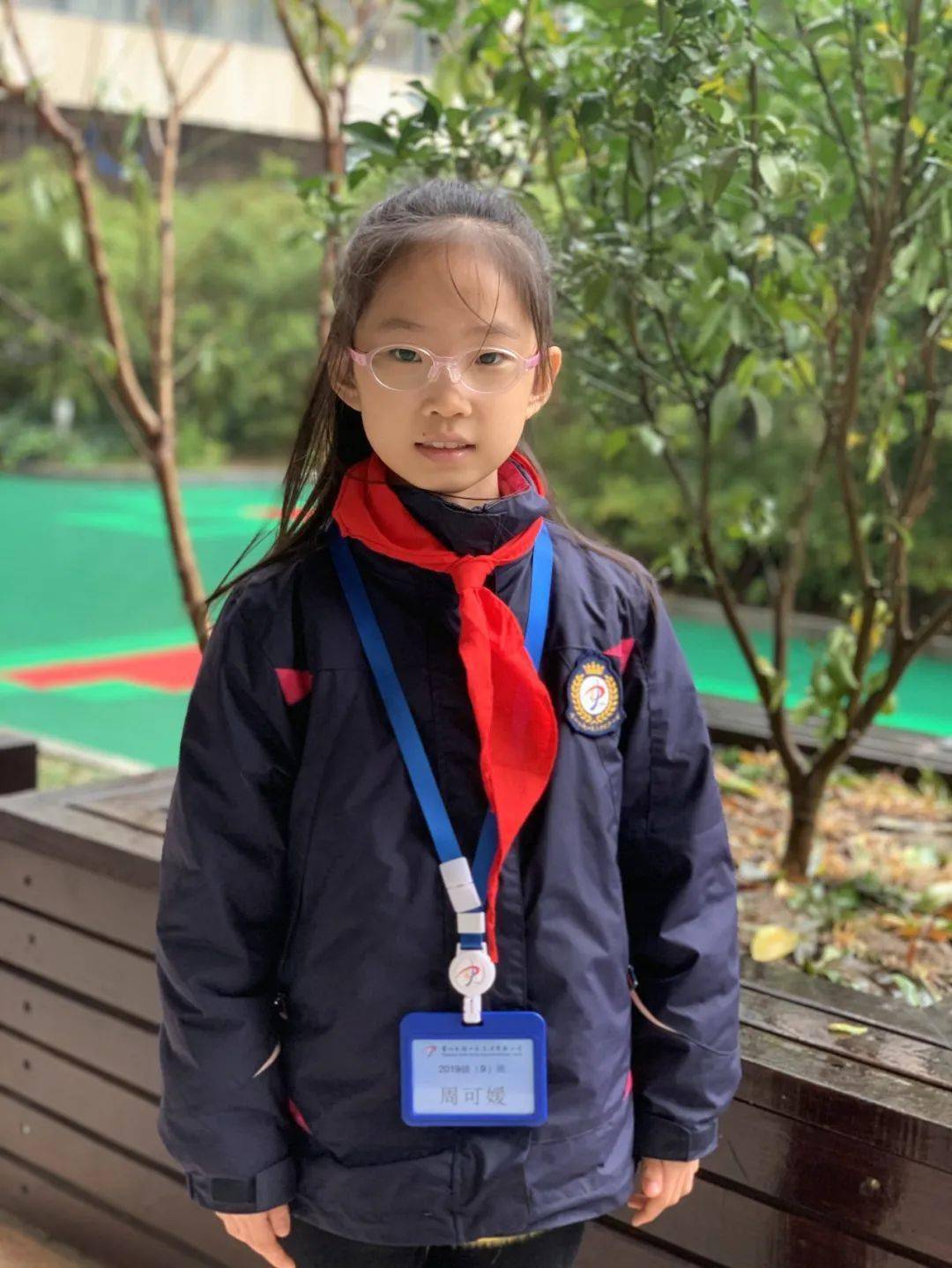 最美学生冬日暖阳最美绽放