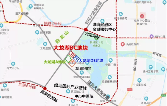 終於爛尾7年的項目啟動招標徐州地鐵2號線能否拯救新城區商業