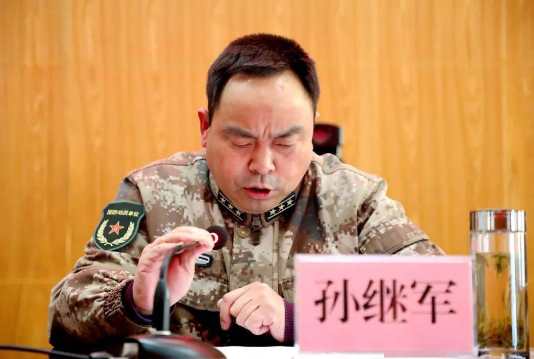 县委常委,县人武部政委孙继军,县委常委,副县长翟羽等县领导出席并