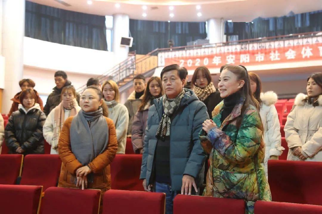 安阳市群众艺术馆以及安阳市第八中学实习的学生