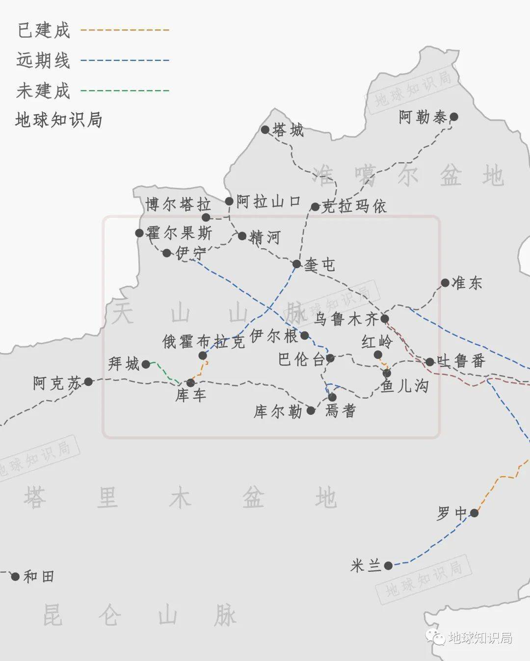 新疆为什么要造更多更多更多的铁路