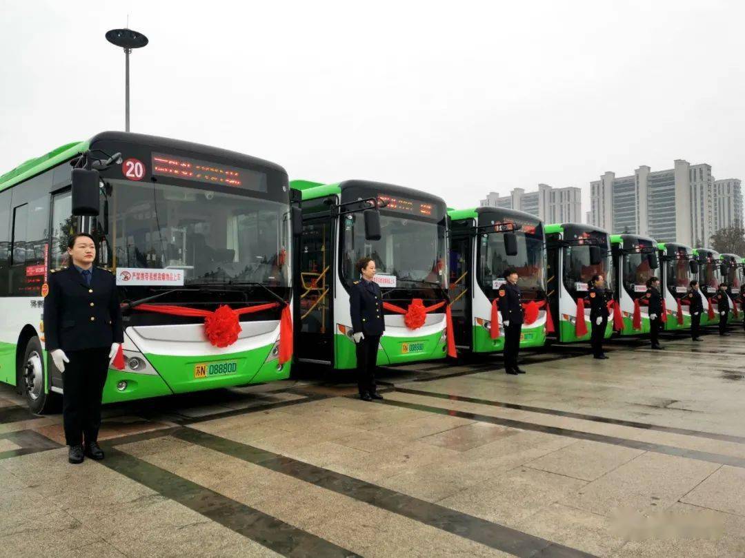 又上新泗阳136辆新能源公交车来了