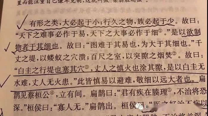 扁鹊治病批注图片