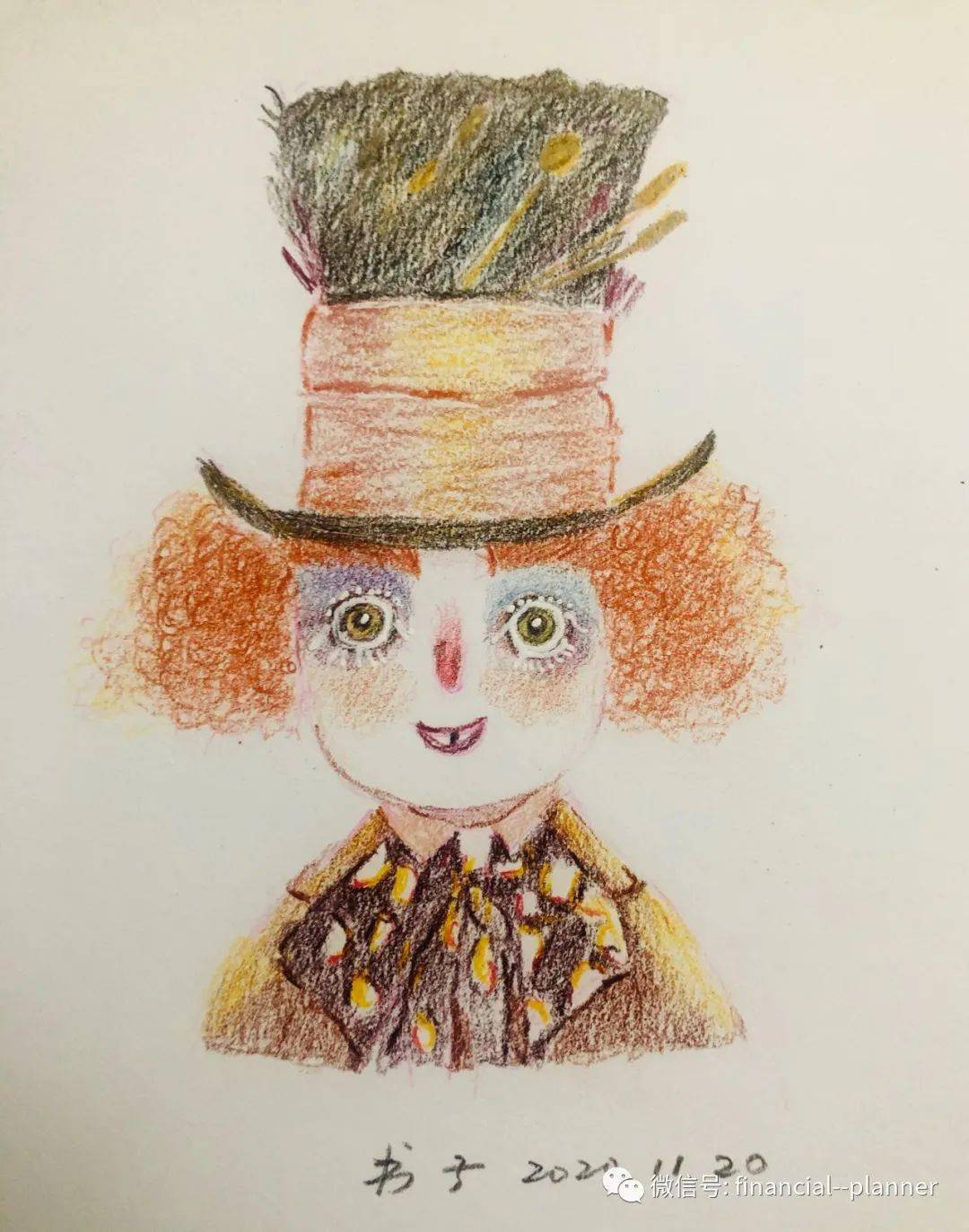 可爱版疯帽子,帽子艺术家总是互相说反话的两小兄弟,像不像我们内心的