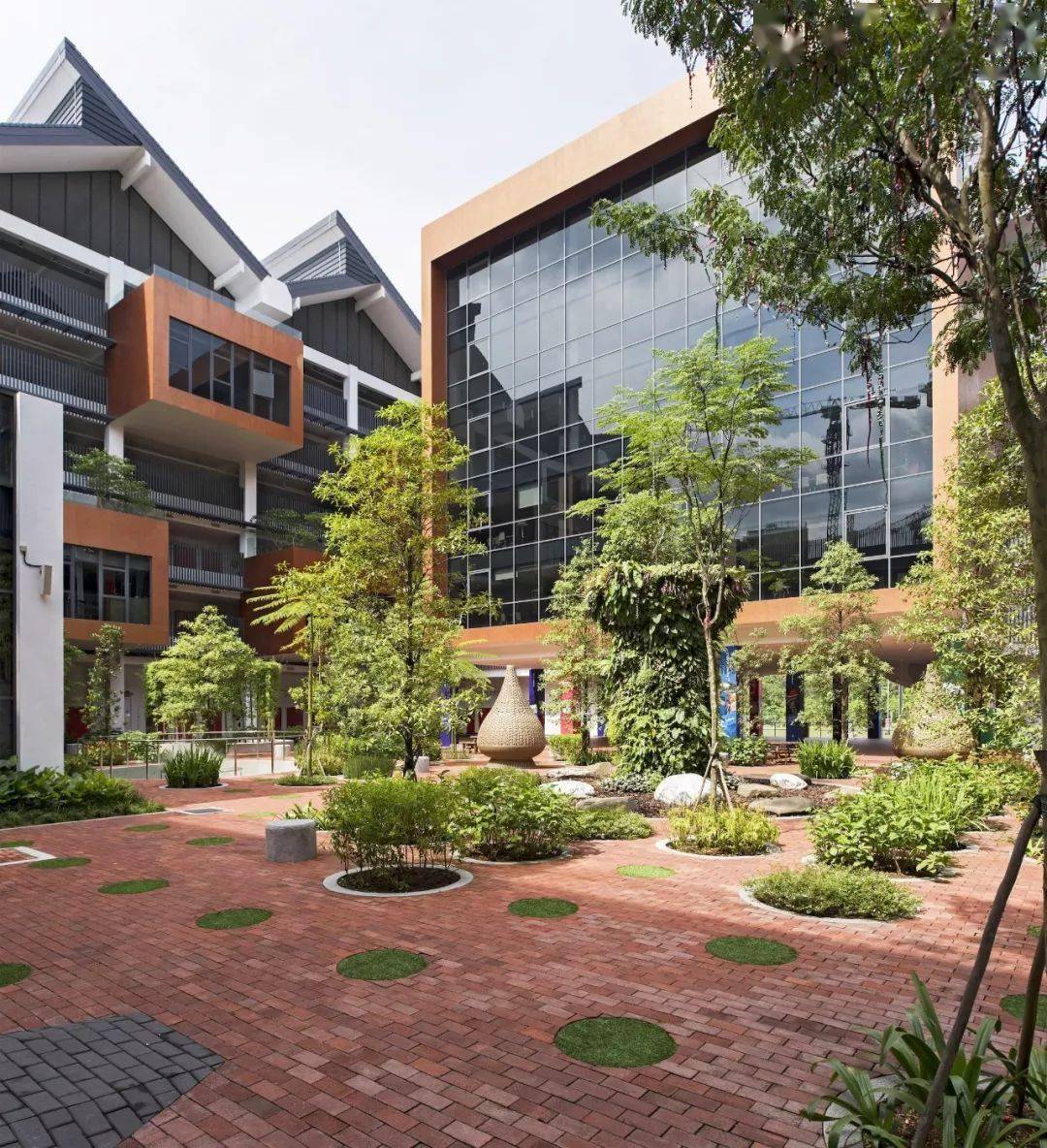 常规校园,特色设计