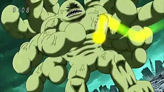 美食的俘虏四大天王的合击果然厉害竟然把怪兽给吃了