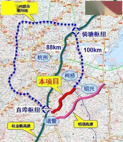 全长393km,投资161亿元,诸暨新增一条高速!