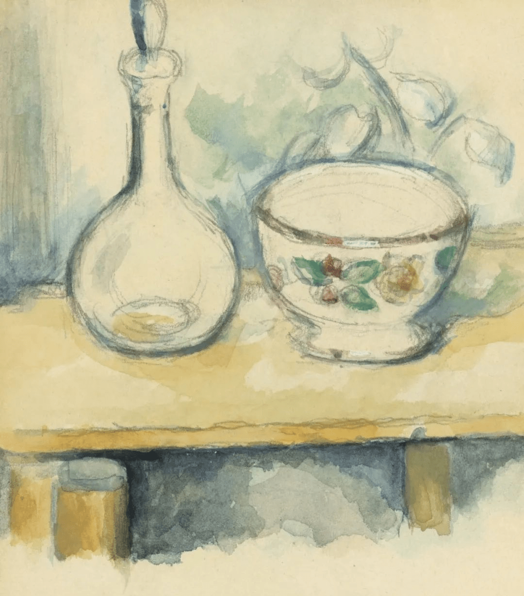 塞尚作为一个水彩画家的天才甚至要比他作为一个油画家的天才更伟大