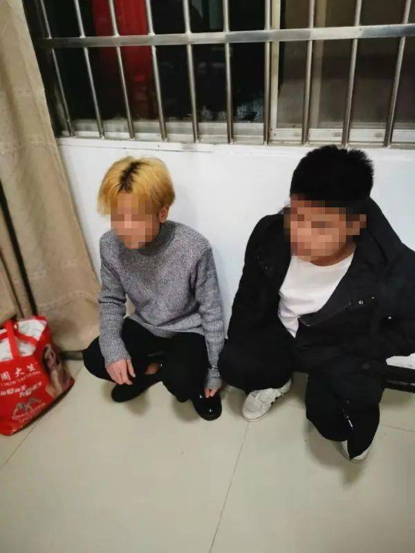 鹰潭两未成年人盗窃被抓