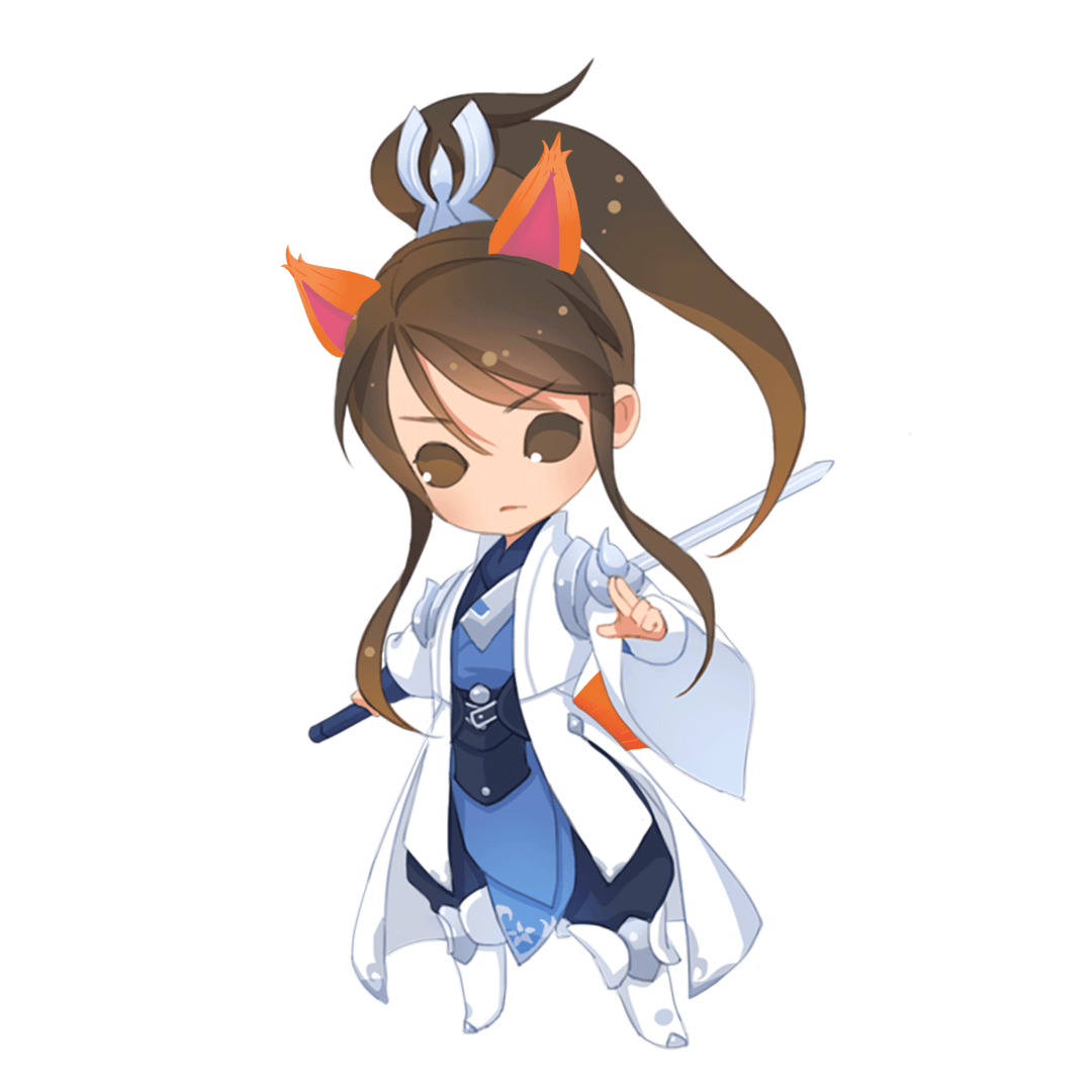 可爱赤狐来袭少侠快快进来查收这份礼物