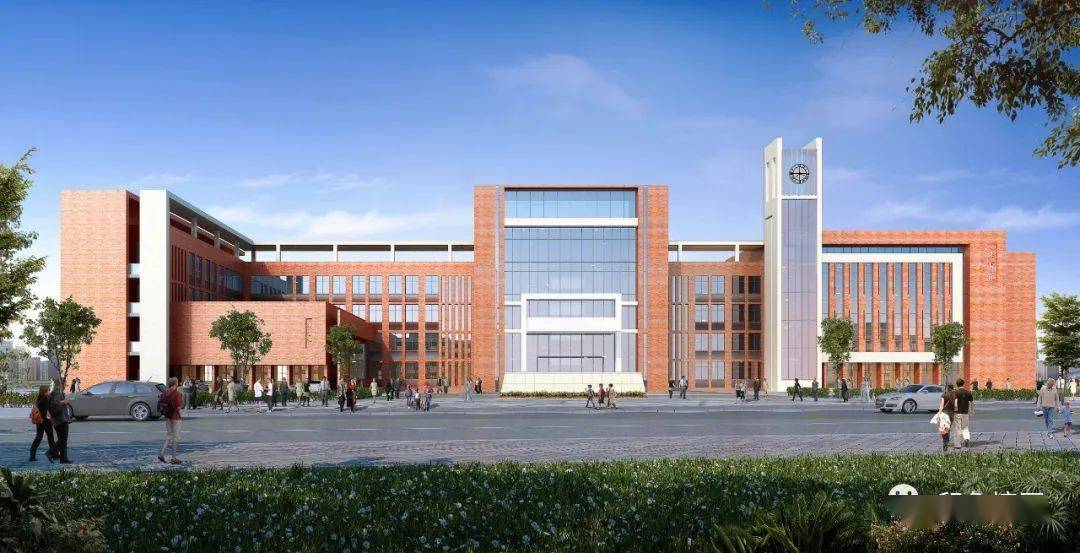 塘厦第二实验小学项目首栋建筑主体封顶确保学校在明年秋季建成启用