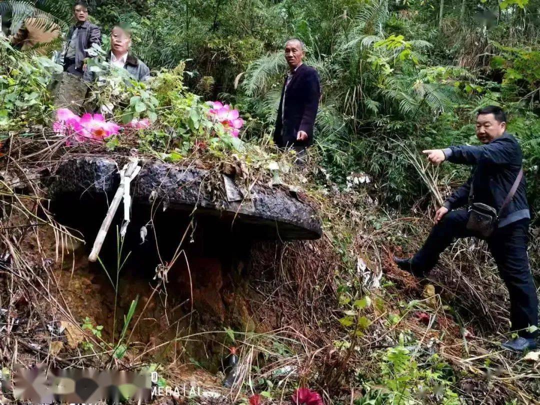 攤上大事!桂林3男子山場挖土竟將他人祖墳挖垮塌