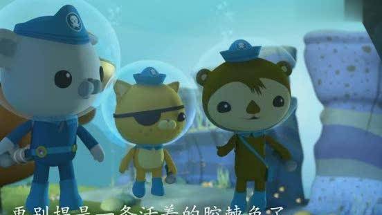 海底小纵队腔棘鱼好厉害像个杂技演员佩服