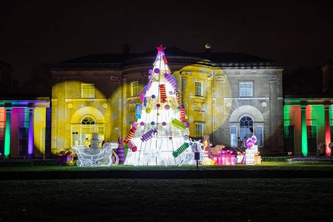 圣诞节唯一大型户外活动lightopia彩灯节点亮曼彻斯特