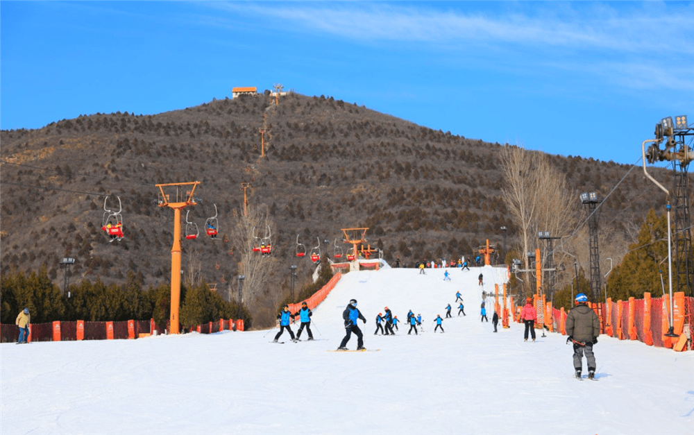 保定冉庄滑雪场图片