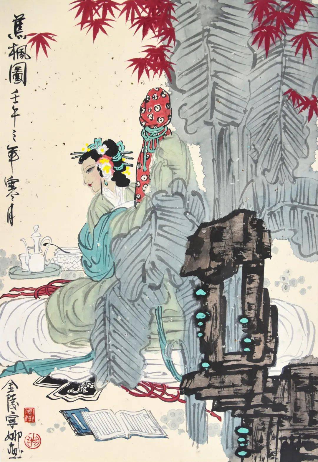 笔墨传神生机勃发这批国画精品在高港惊艳亮相