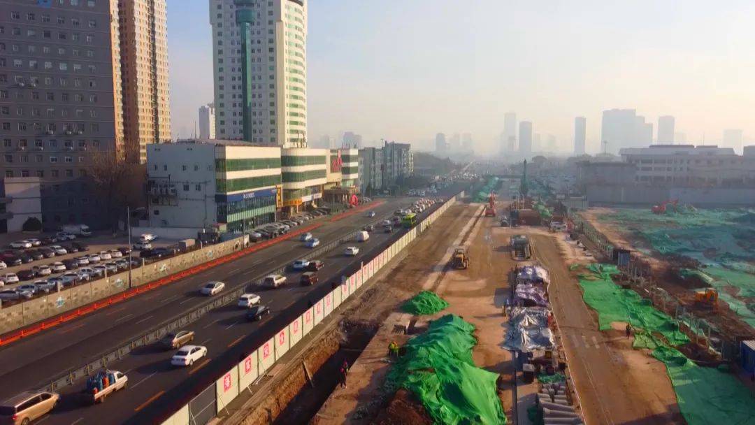 最新进展太原地铁1号线迎泽桥西站全面开工