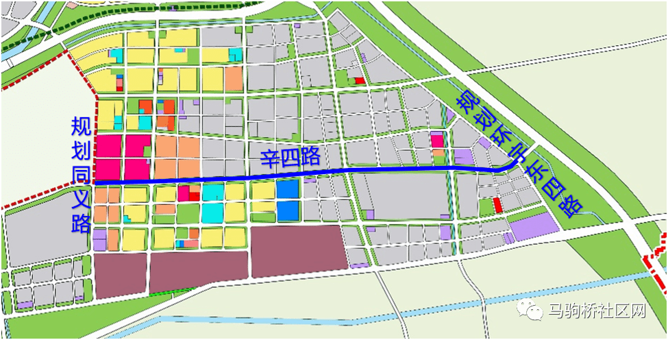 马驹桥镇规划图图片