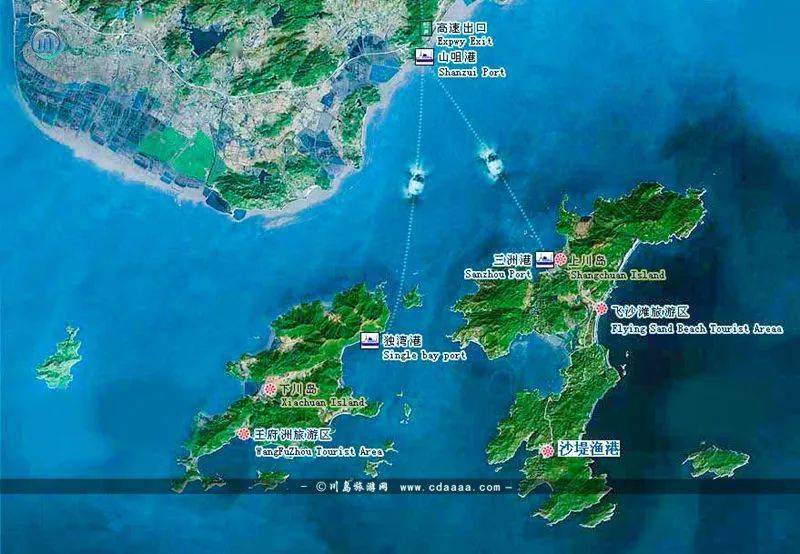 逃离寒冬去浪漫的川山群岛吹吹海风