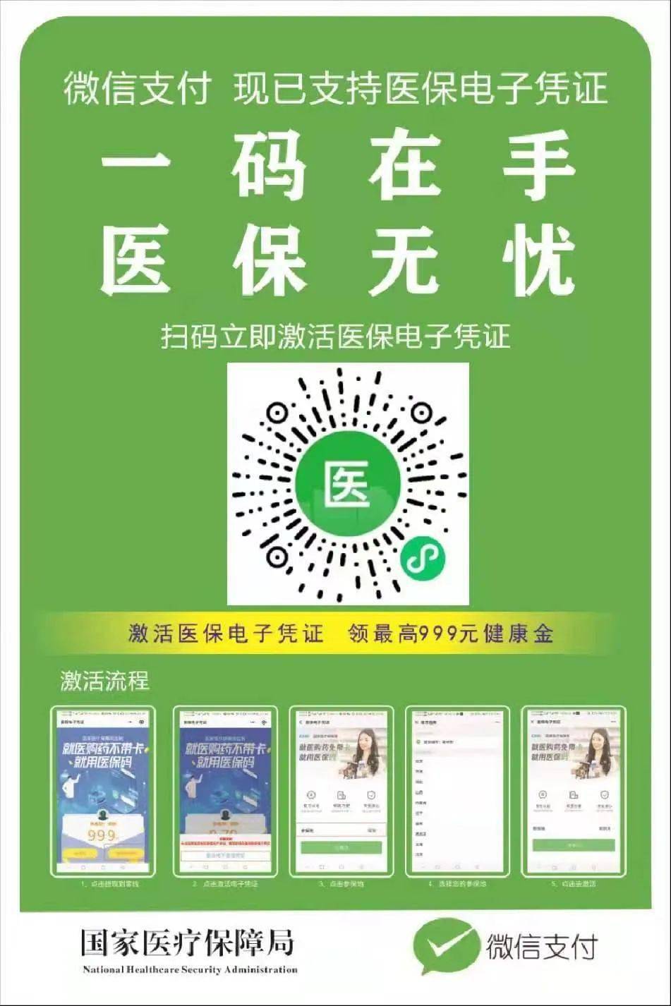 "一码在手,医保无忧",现在激活还能领红包!