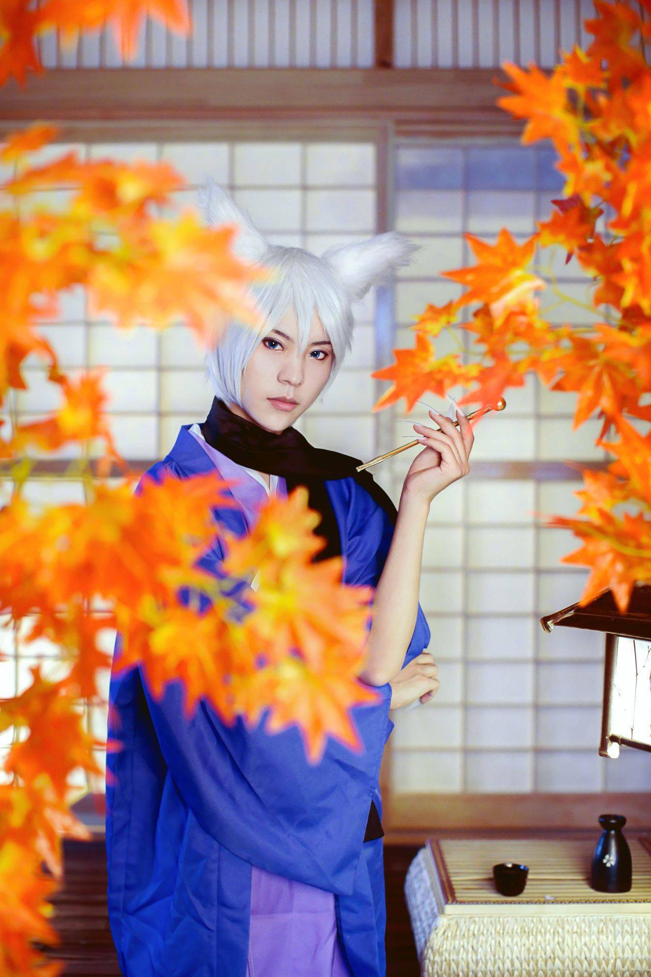 元气少女缘结神巴卫cosplay