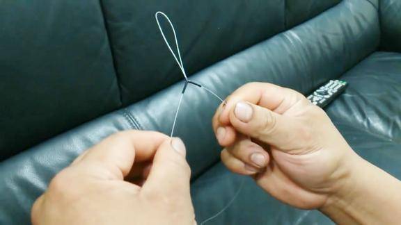 人字型太空豆的穿线方法主要功能是防止子线缠绕