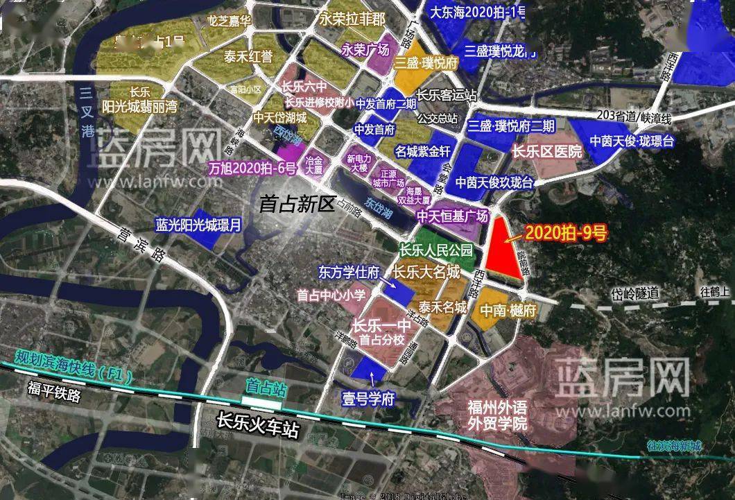 长乐首占镇上洋村规划图片