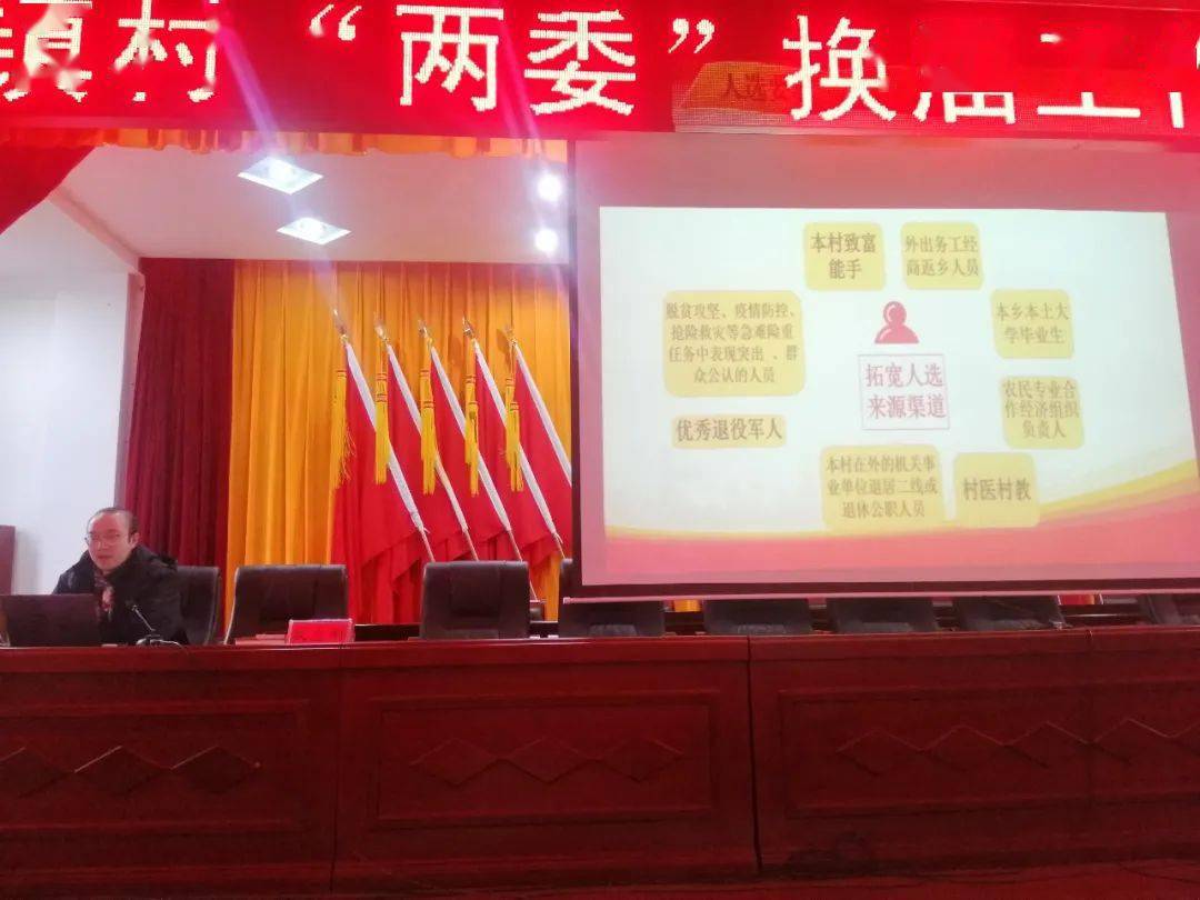 牛栏江镇33矩阵工作法画出村两委换届九宫图