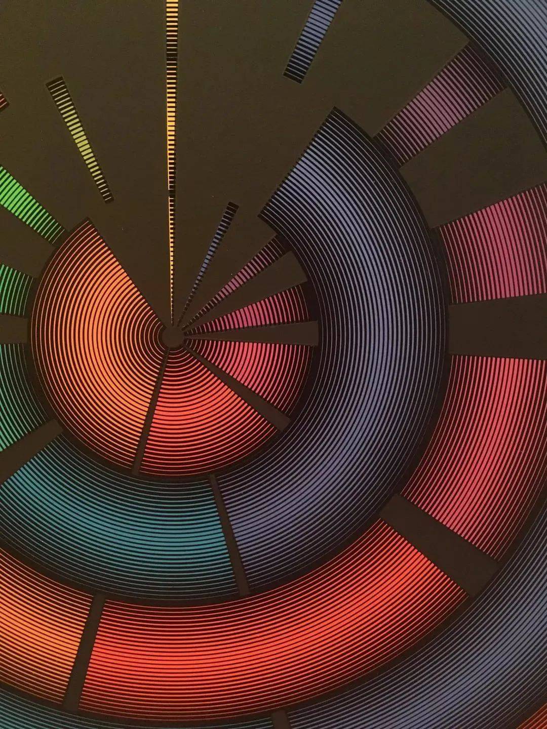 大小渐变设计构成