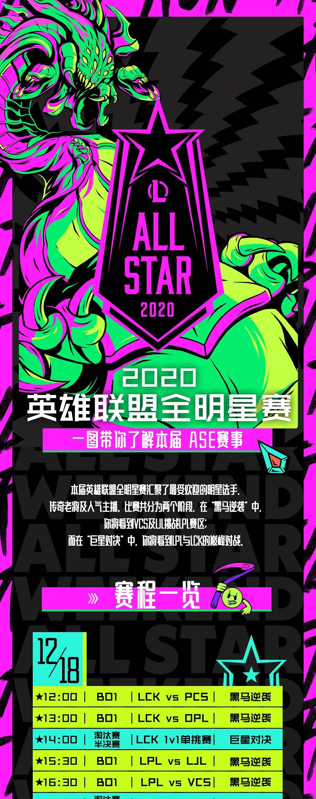 2020英雄联盟全明星赛赛程安排公布02