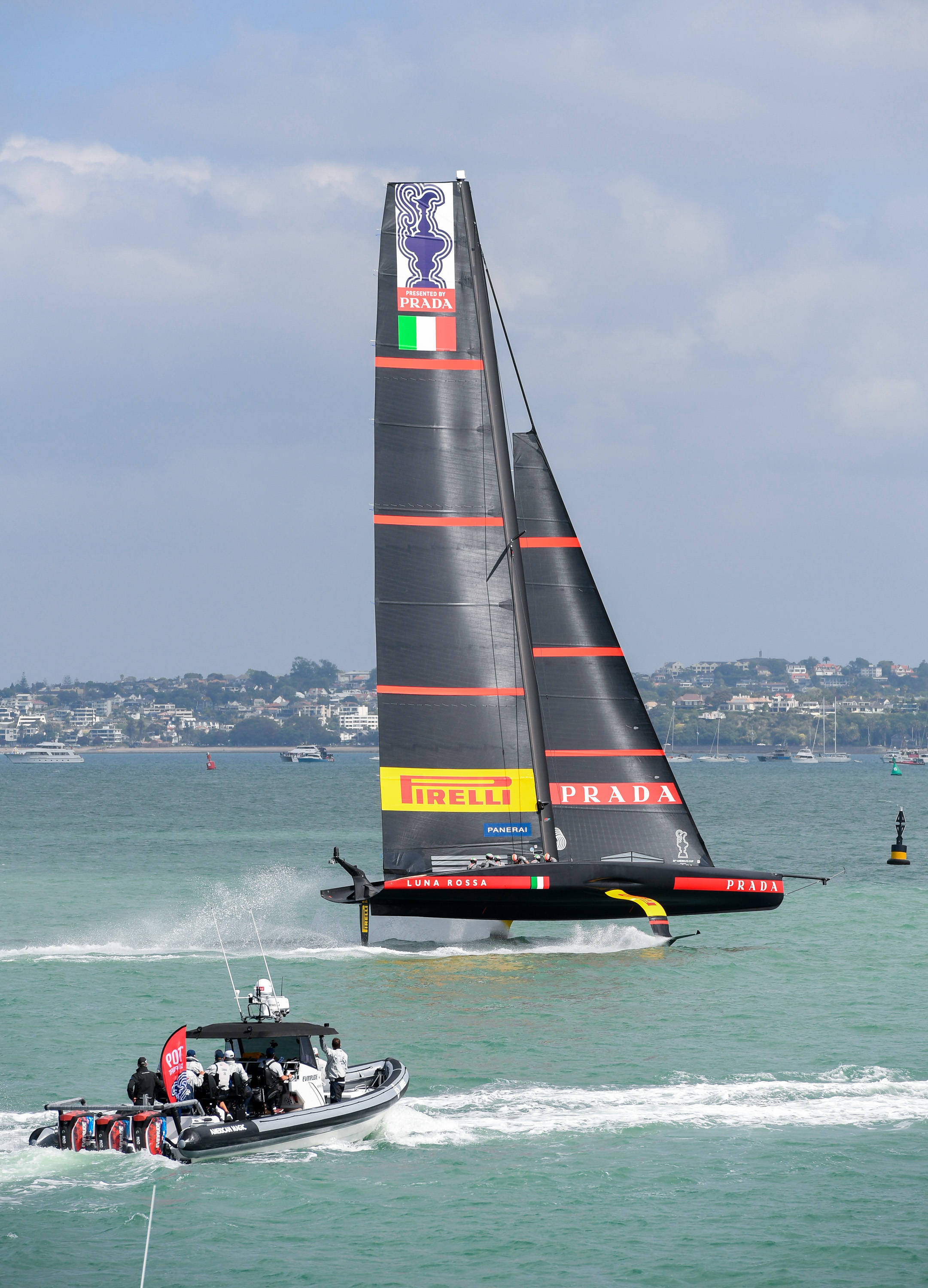 帆船美洲杯奥克兰站第二日赛况