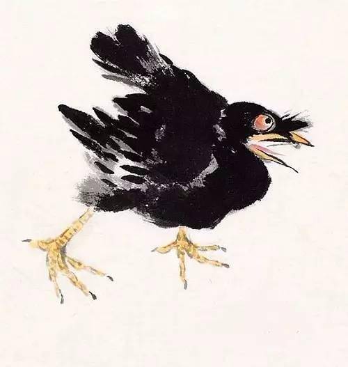 王雪涛画八哥精彩极啦