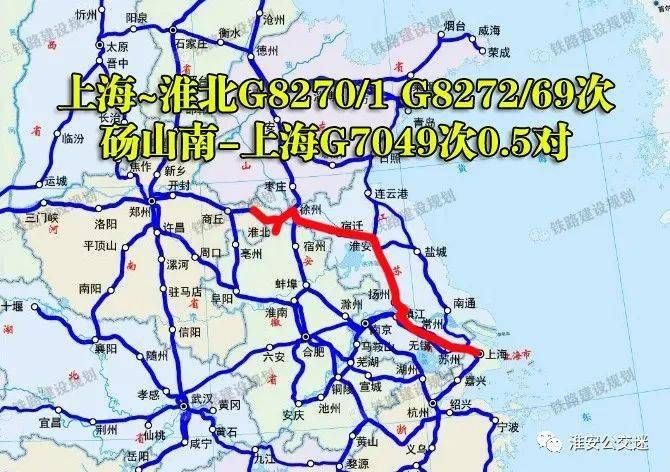 淮安高铁线路图图片