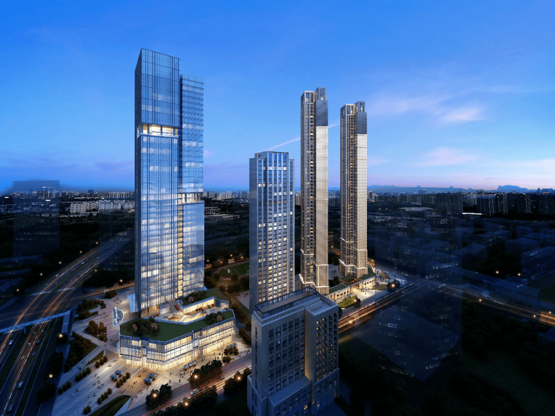 从170米窗外看武汉的样子