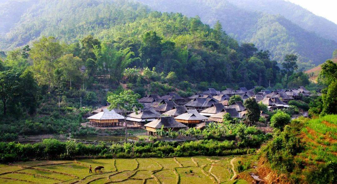 图丨《傣族村寨》图丨《滇池开湖》图丨《东川红土地》图丨《会泽大海