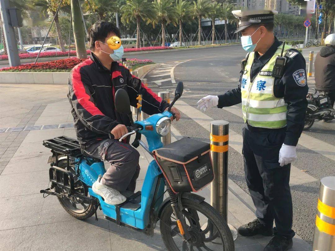 重磅預告深圳交警重拳整治電動車目標鎖定龍華區就在兩天後