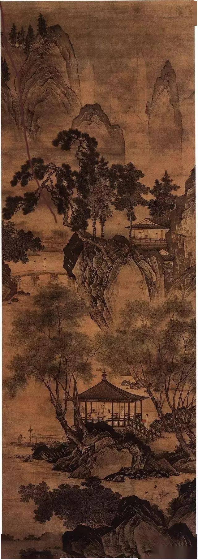 北派名家画树教程周臣松树画法