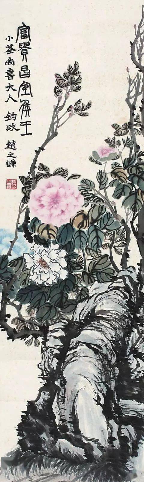 赵之谦花鸟作品欣赏赏心悦目