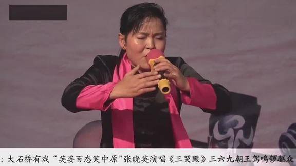 中原第一彩旦张晓英演唱豫剧三哭殿选段