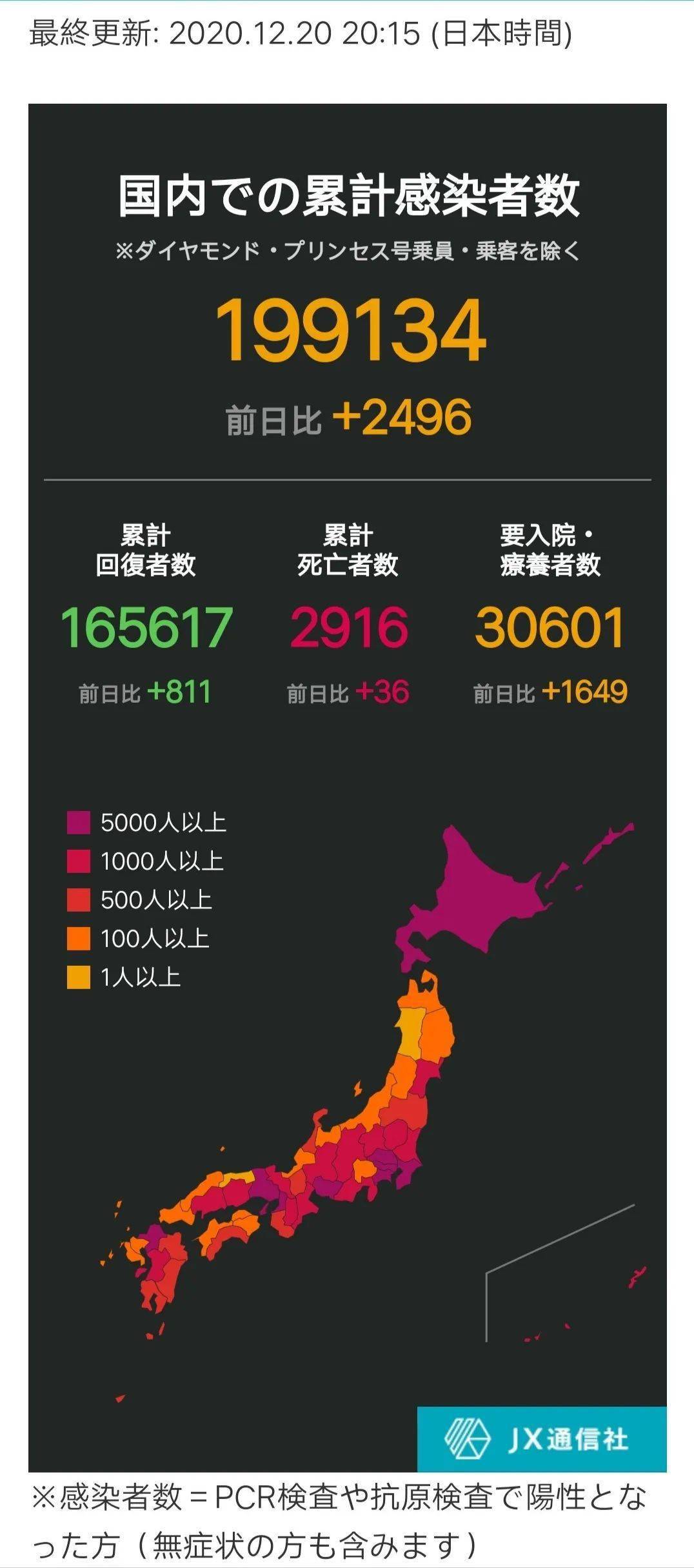 日本单日感染1456人驻日使馆披露在日华人感染案例